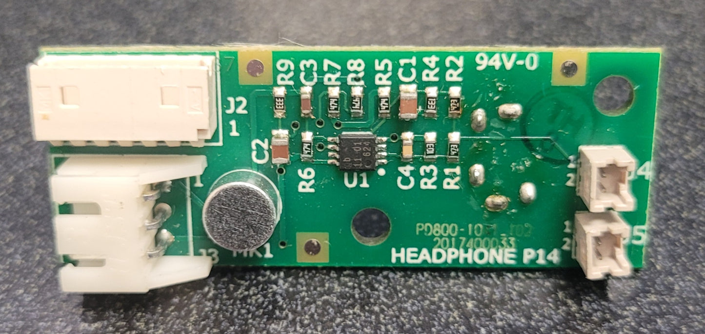 PD800-1041 - ASSY BD, HEADPHONE + MIC P14T