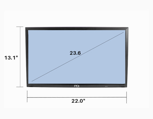 24" A-Series Smart HDTV Hospital Display | PDI-A24C2