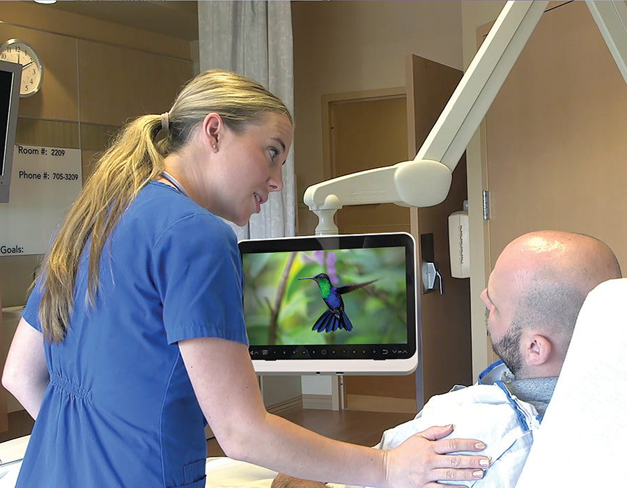 P16TV5 | Refurbished | Low-voltage Patient TV | Powered over COAX