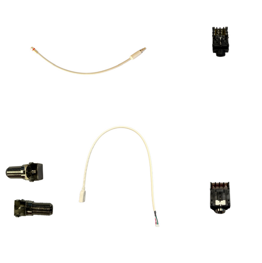 P10LCD Cables, Earphone Jacks, and Connectors