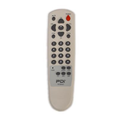 PD108-421 TV Remote for Patient Use | White