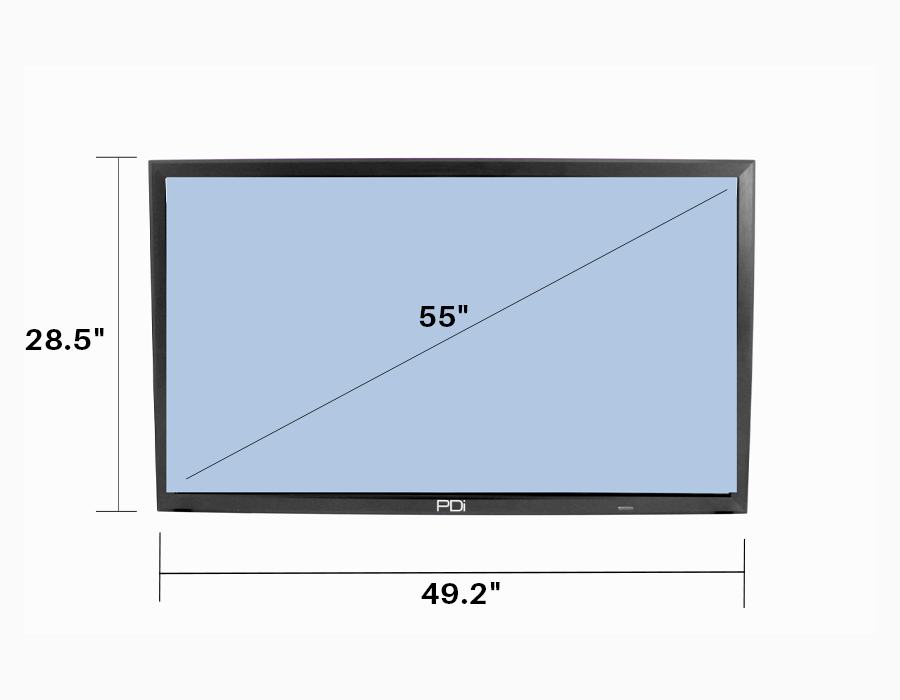 55" A-Series Smart HDTV Hospital Display