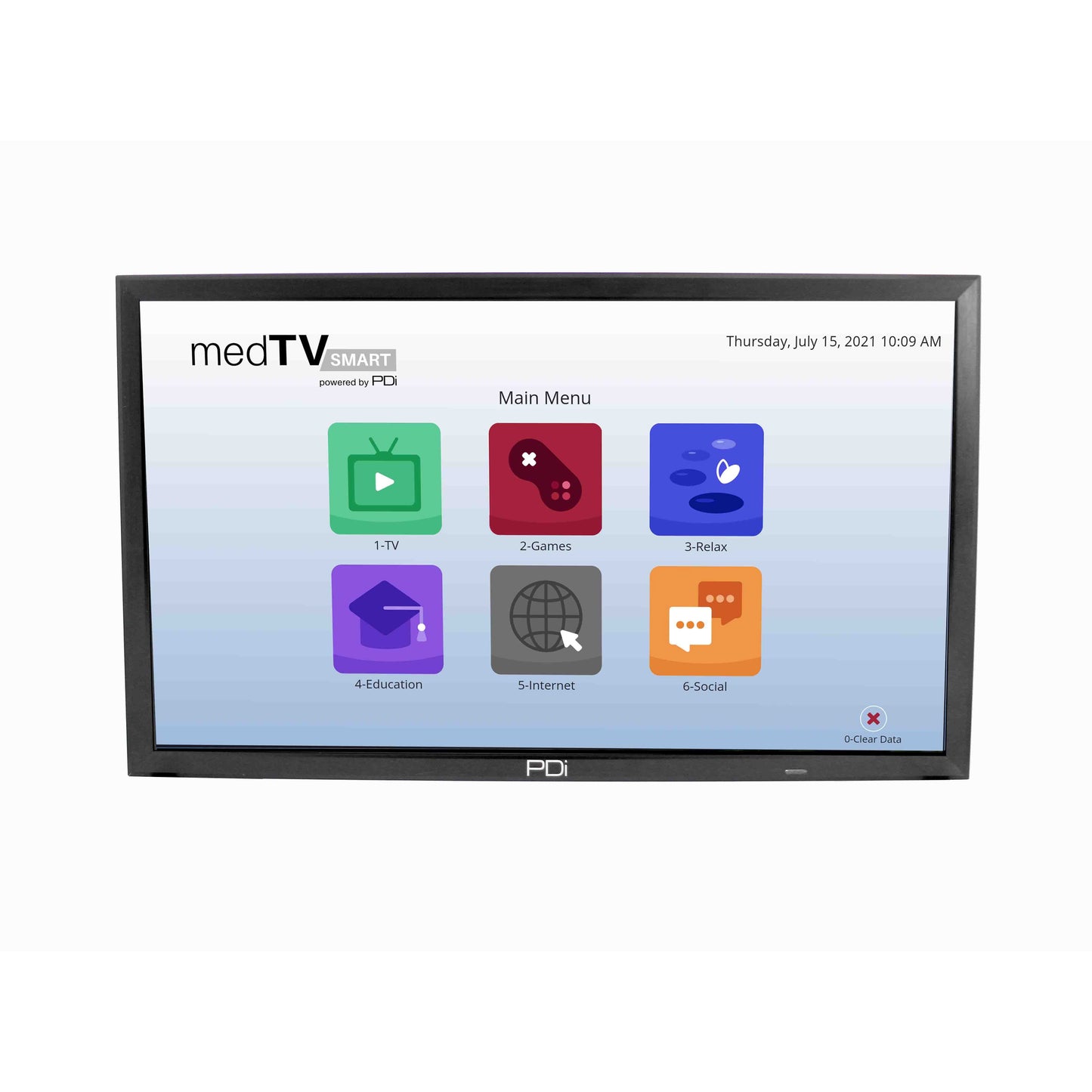 55" A-Series Smart HDTV Hospital Display | PDI-A55B