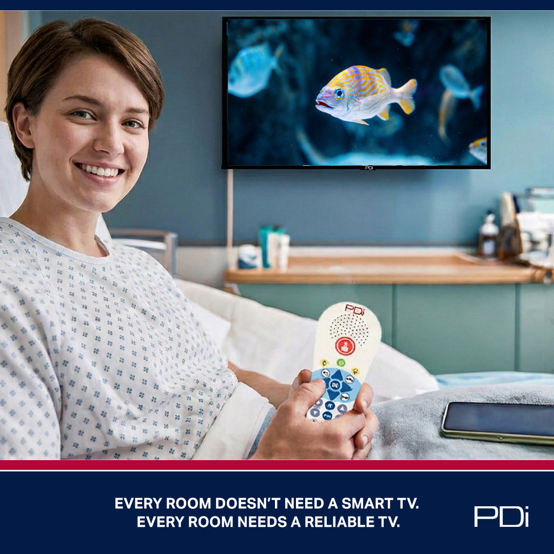 24" - 32" - 43" | K-Series Non-Smart Hospital TVs