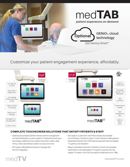 medTAB16 - Power Over Ethernet