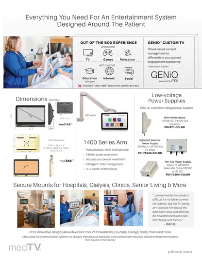 medTAB16 - Power Over Ethernet