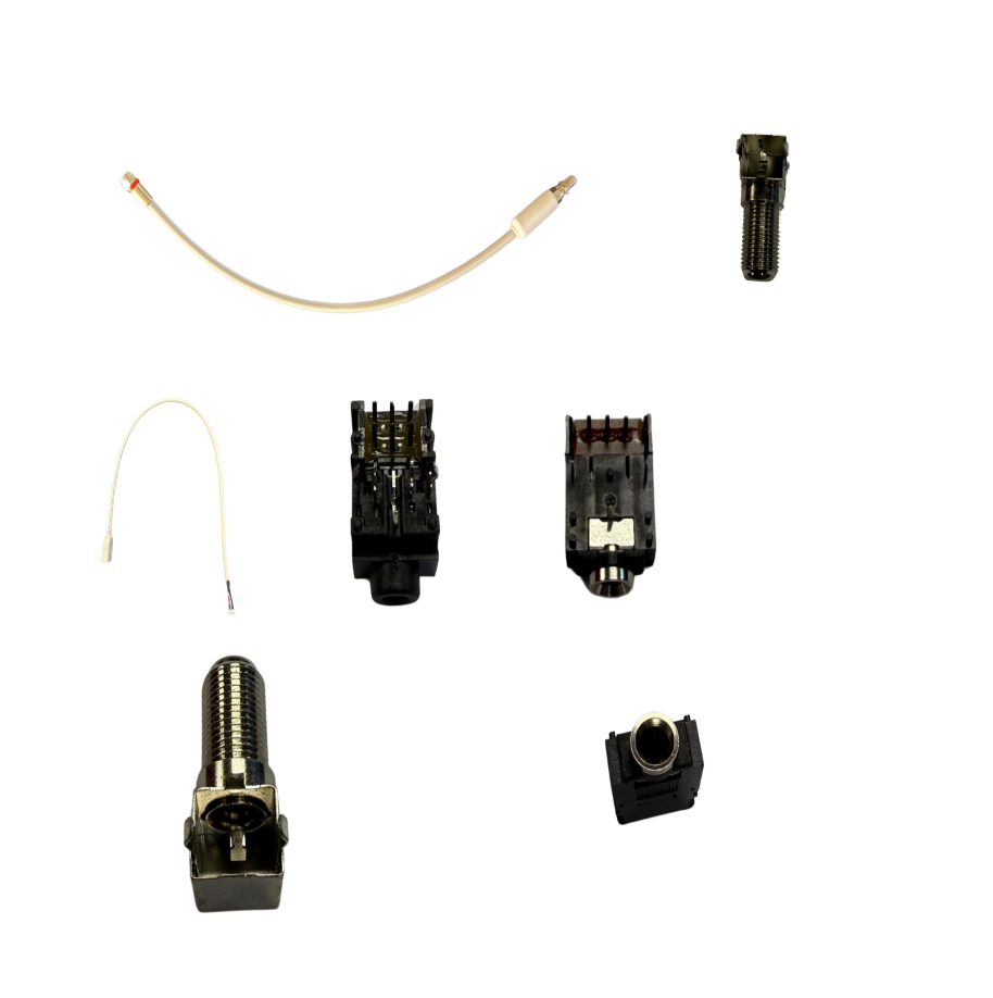 P10LCD Cables, Earphone Jacks, and Connectors