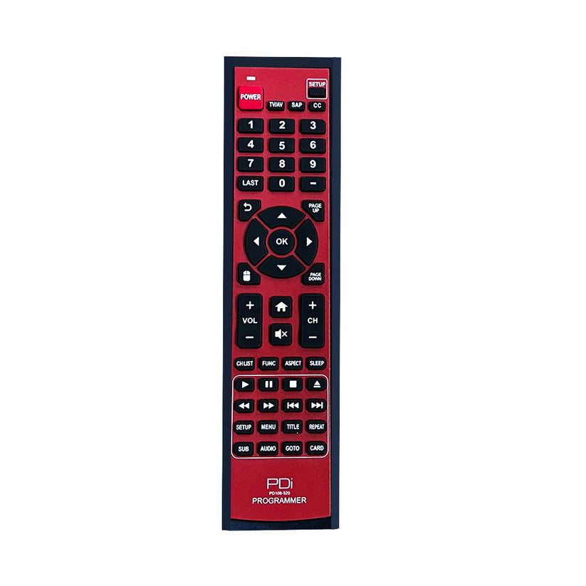 PD108-520 Master Programming Remote | Red – PDi Communication Systems, Inc.