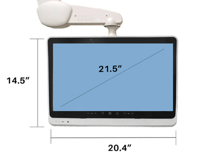 medTAB22 - 22" Smart Touchscreen Patient TV, Powered over COAX